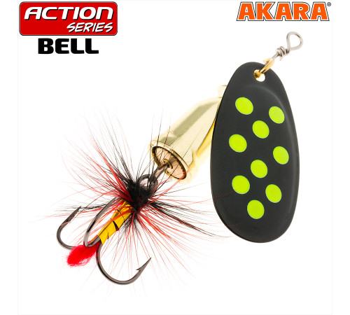 Блесна вертушка Akara Action Series Bell №4 (10 гр) цвет A7
