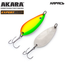 Блесна колеблющаяся Akara Expert Карась 65 (18 гр) цвет 5/SIL