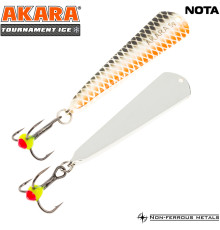 Блесна зимняя Akara Tournament Ice Nota, 3 гр цвет 21/Sil