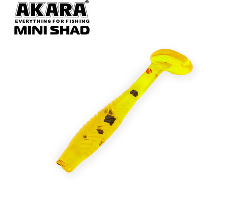 Силиконовые приманки Akara Mini Shad 30 мм,  цвет #417, 12 шт.