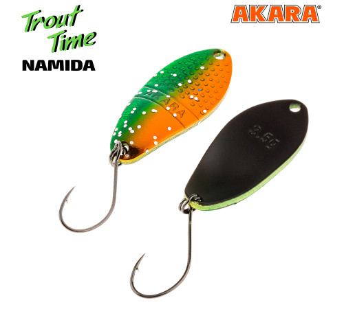 Блесна колеблющаяся Akara Trout Time Namida (3.5 гр) цвет 36