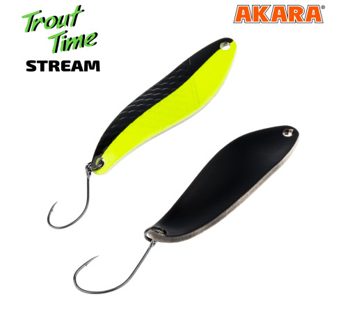 Блесна колеблющаяся Akara Trout Time Stream 45 (5,5 гр) цвет 81
