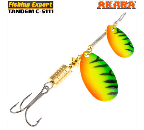 Блесна вертушка Akara Tandem №3/1 (8 гр) цвет 175