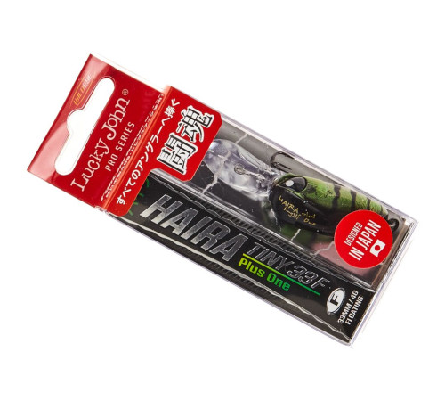 Воблер Lucky John Pro Series HAIRA TINY 33LBF Plus Foot, цвет 148