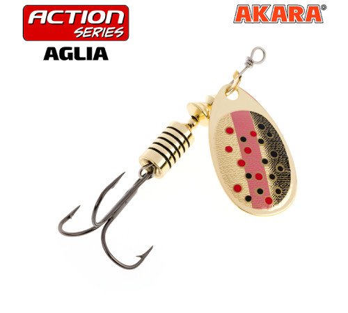 Блесна вертушка Akara Action Series Aglia №1 (4 гр) цвет A23