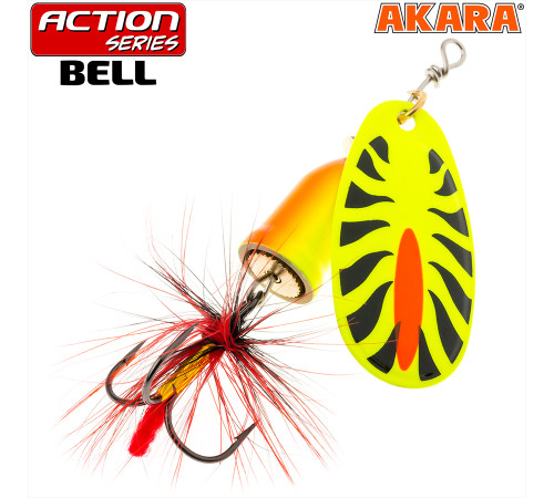 Блесна вертушка Akara Action Series Bell №4 (10 гр) цвет A28