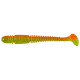 Силиконовые приманки Lucky John Pro Series TIOGA 2.4in Z12, 9шт, виброхвост