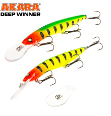 Воблер для троллинга Akara Deep Winner 125 F (цвет A102)