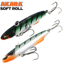 Воблер Akara раттлин Soft Roll 70, цвет A288