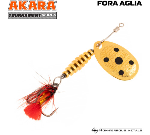 Блесна вертушка Akara Fora Aglia №1 (2,5 гр) цвет A3