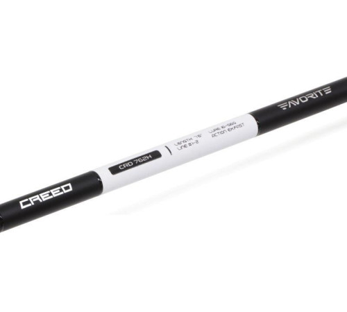 Спиннинг Favorite Creed CRD-842Н, углеволокно , 2.54 м, тест 15-50, 153 г