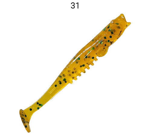 Силиконовая приманка Crazy Fish Nano minnow 3.5" 54-90-31-6, цвет #31, 5 шт.