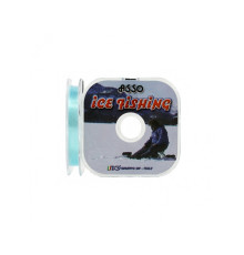 Леска монофильная зимняя ASSO ICE FISHING 50м 0,080мм прозр.