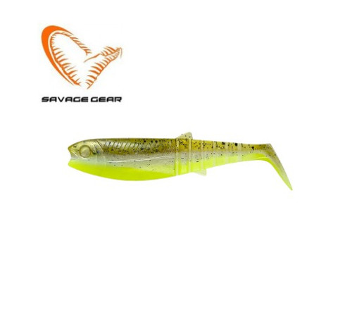 Приманка мягкая SAVAGE GEAR Cannibal Shad 20cm 80g Green Pearl Yellow 1pcs