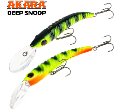 Воблер для троллинга Akara Deep Snoop 120 F, цвет A17
