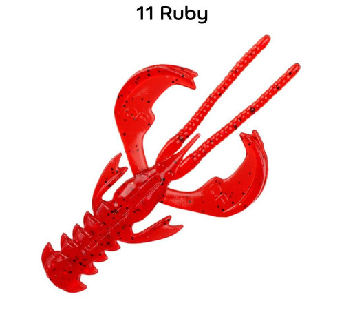 Силиконовая приманка Crazy Fish Nimble 1.6" 49-40-11-6, цвет #11, 9 шт.