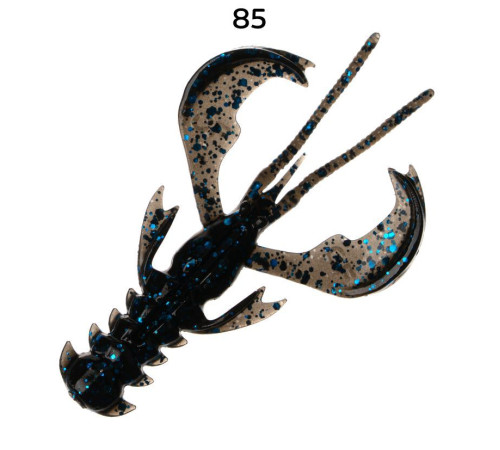 Силиконовая приманка Crazy Fish Nimble 2.5" 44-65-85-6, цвет #85, 7 шт.