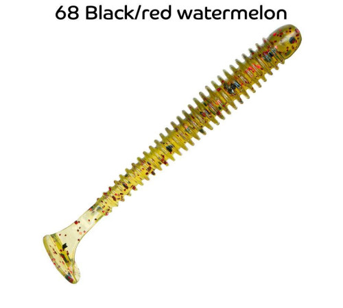 Силиконовая приманка Crazy Fish Vibro worm 2" 3-50-68-6, цвет #68, 8 шт.
