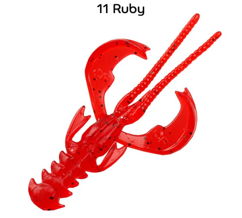 Силиконовая приманка Crazy Fish Nimble 1.2" 76-30-11-6, цвет #11, 16 шт.