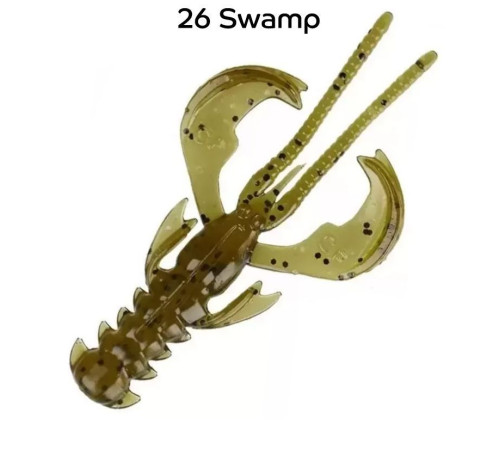Силиконовая приманка Crazy Fish Nimble 2.5" 44-65-26-6, цвет #26, 7 шт.
