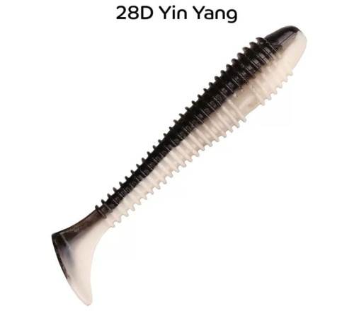 Силиконовая приманка Crazy Fish Vibro Fat 3.2" 73-80-28d-6, цвет #28d, 5 шт.