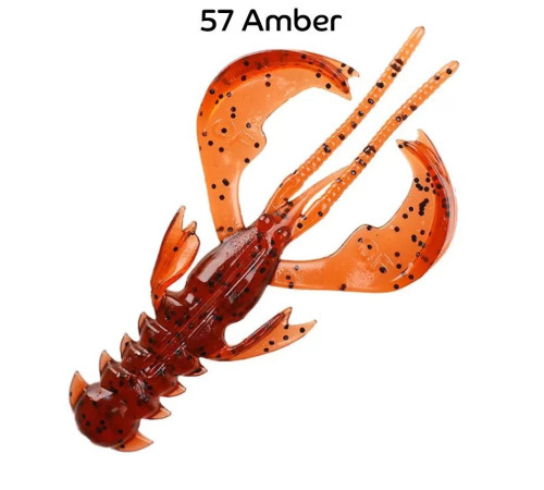 Силиконовая приманка Crazy Fish Nimble 2.5" 44-65-57-6, цвет #57, 7 шт.