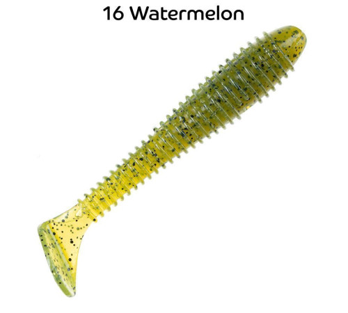 Силиконовая приманка Crazy Fish Vibro fat 2.7" 1-71-16-6, цвет #16, 5 шт.