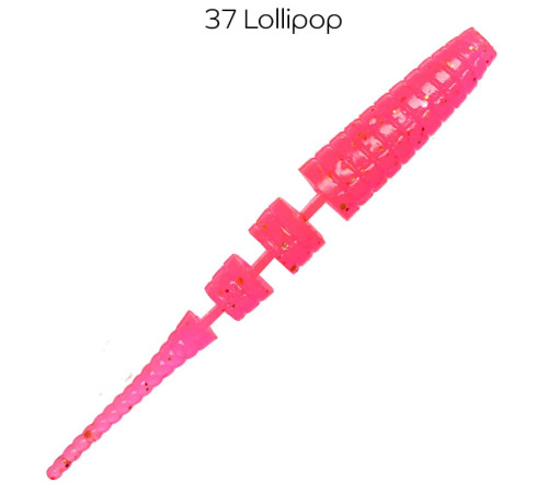 Силиконовая приманка Crazy Fish Polaris 3" 24-68-37-6, цвет #37, 8 шт.
