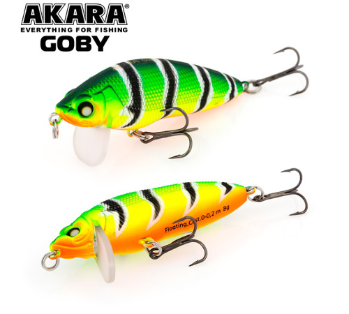 Воблер Akara Goby 65 F, цвет A107