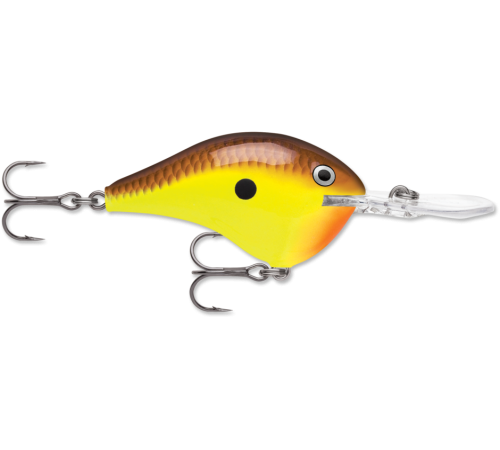 Воблер Rapala DT (Dives-To) DT14CTB Chartreuse Brown (CTB)