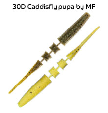 Силиконовая приманка Crazy Fish Polaris 4" 38-100-30d-6-F, цвет #30d, 6 шт.