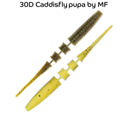 Силиконовая приманка Crazy Fish Polaris 4" 38-100-30d-6-F, цвет #30d, 6 шт.