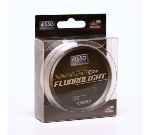Леска монофильная ASSO FLUOROLIGHT 150м 0,16мм прозр. с покрытием из флюорокарбона