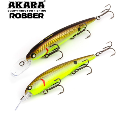 Воблер для троллинга Akara Robber 120 F, цвет A64