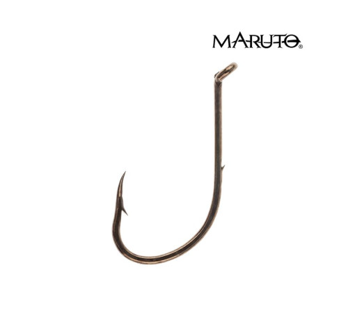 Крючки одинарные Maruto 4320 BR, №1, 5 шт