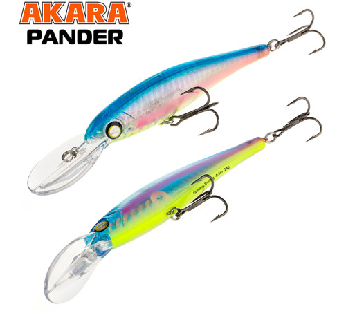 Воблер для троллинга Akara Pander 105 F, цвет A186