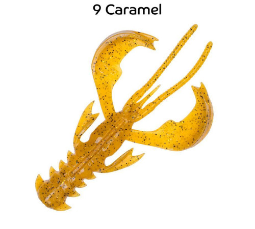 Силиконовая приманка Crazy Fish Nimble 3.2" 72-80-9-6-F, цвет #9, 6 шт.