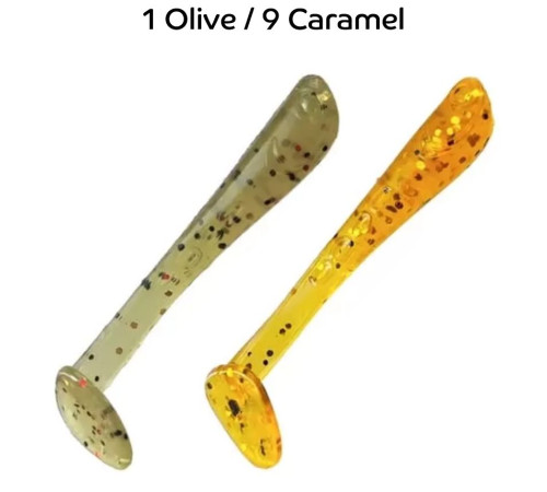 Силиконовая приманка Crazy Fish Nano minnow 1.1" 68-27-1/9-6, цвет #46266, 16 шт.