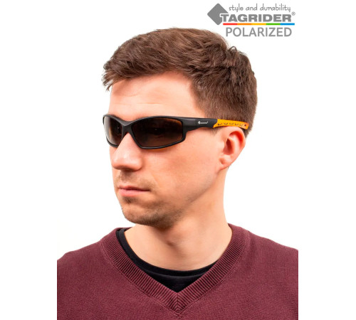 Очки поляризационные Tagrider N25-1 Brown в чехле