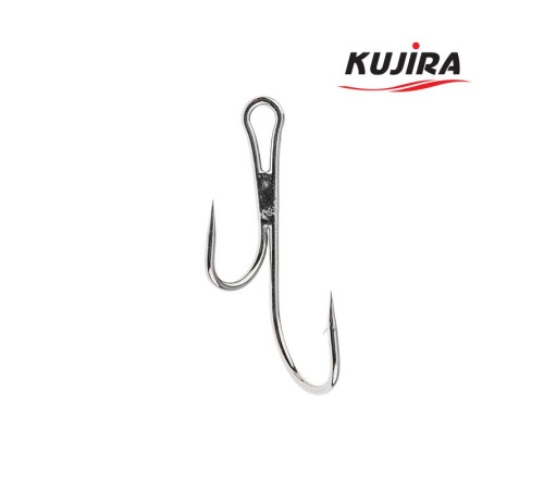 Крючок двойник разновеликий Kujira 526 BN, №2/0, 10 шт