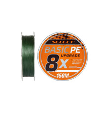 Шнур плетеный Select Basic PE X8 150m (тёмно-зелёный) #0.6/0.10mm 12LB/5.5kg