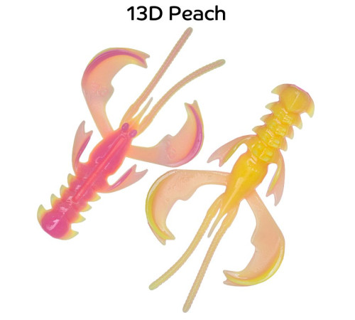 Силиконовая приманка Crazy Fish Nimble 2" 50-50-13d-6-F, цвет #13d, 8 шт.