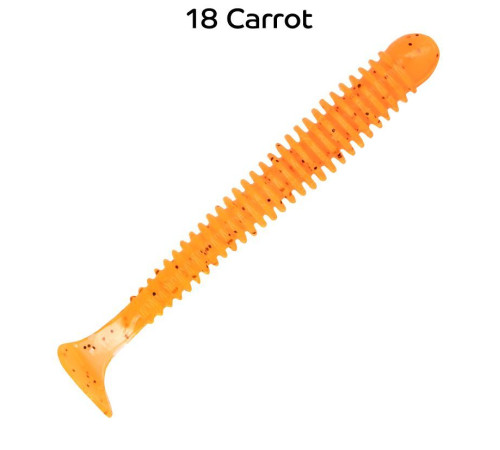 Силиконовая приманка Crazy Fish Vibro worm 2" 3-50-18-6, цвет #18, 8 шт.
