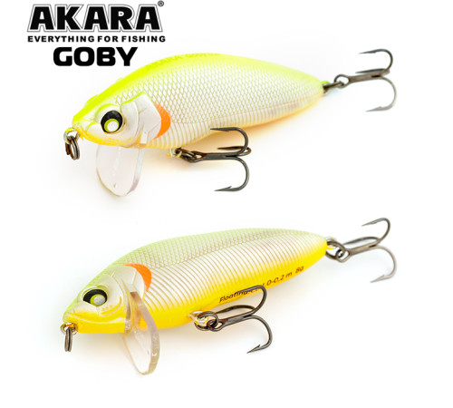 Воблер Akara Goby 65 F, цвет A125