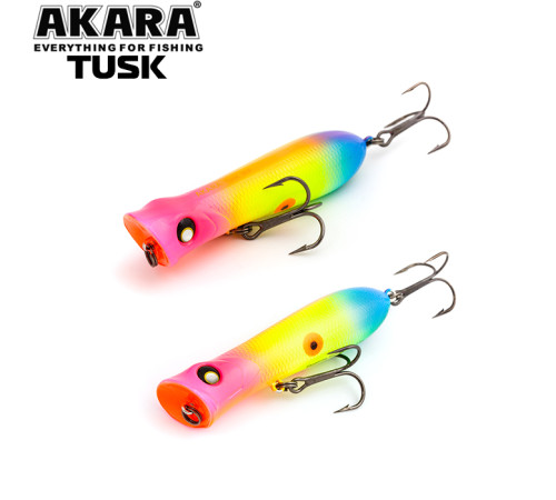 Воблер поппер Akara Tusk 80 F, цвет A126