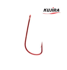 Крючки одинарные Kujira Universal 180 RED, №1, 10 шт