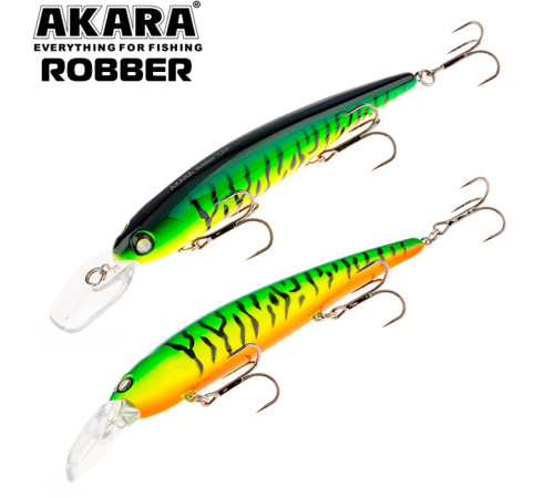 Воблер для троллинга Akara Robber 120 F, цвет A68