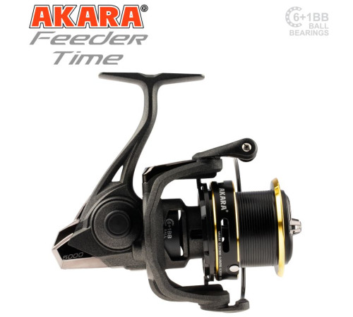 Катушка безынерционная Akara Feeder Time 5000 6+1