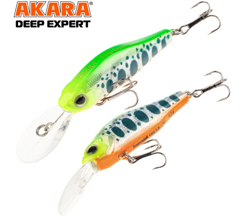 Воблер Akara Deep Expert 50SP, цвет A204