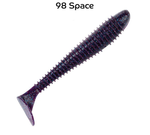 Силиконовая приманка Crazy Fish Vibro Fat 6.8" 33-170-98-6, цвет #98, 2 шт.